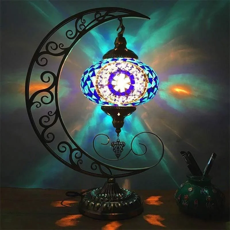 Boho Romantic Moon Table Lamp - Glova