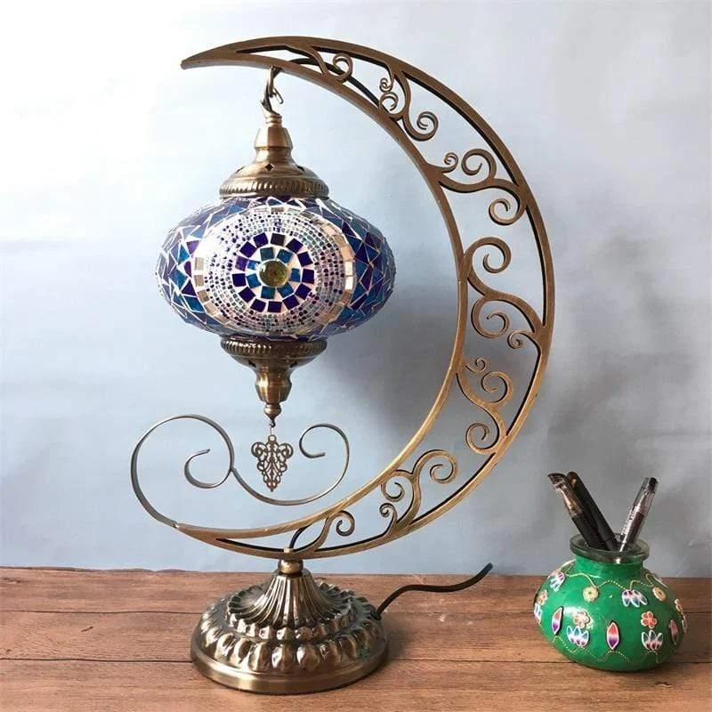 Boho Romantic Moon Table Lamp - Glova