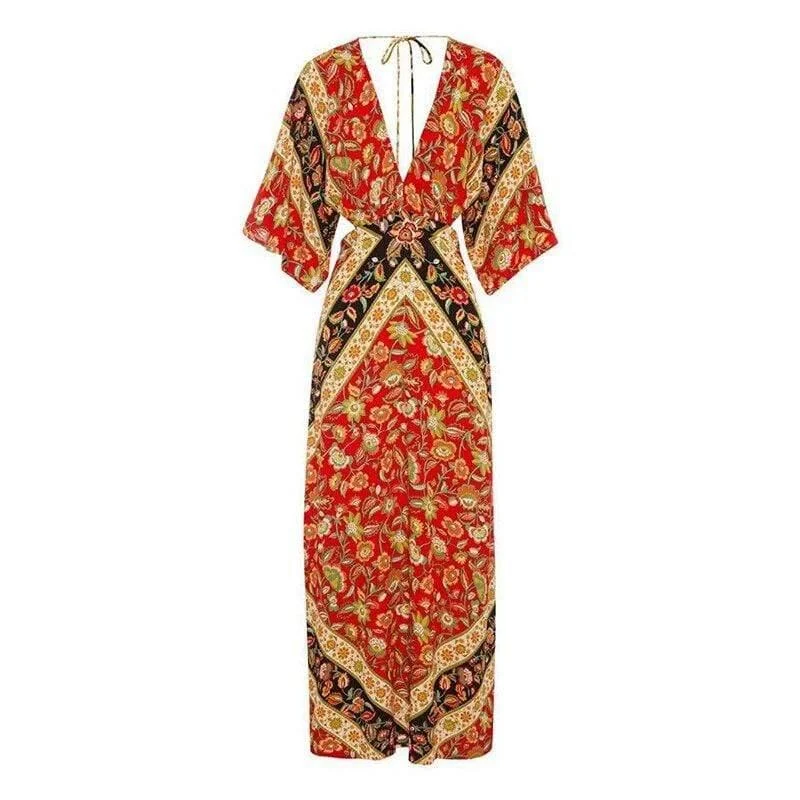 Boho Spirit Maxi Dress - Glova