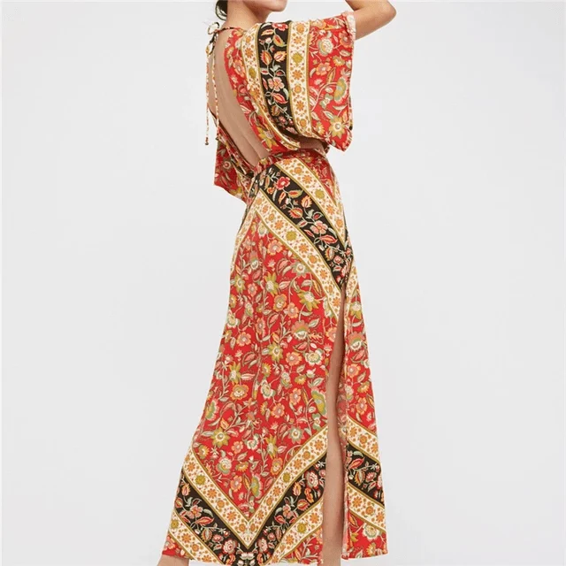 Boho Spirit Maxi Dress - Glova