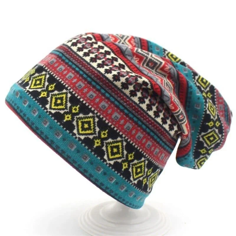 Boho Vintage Beanie Hat - Glova