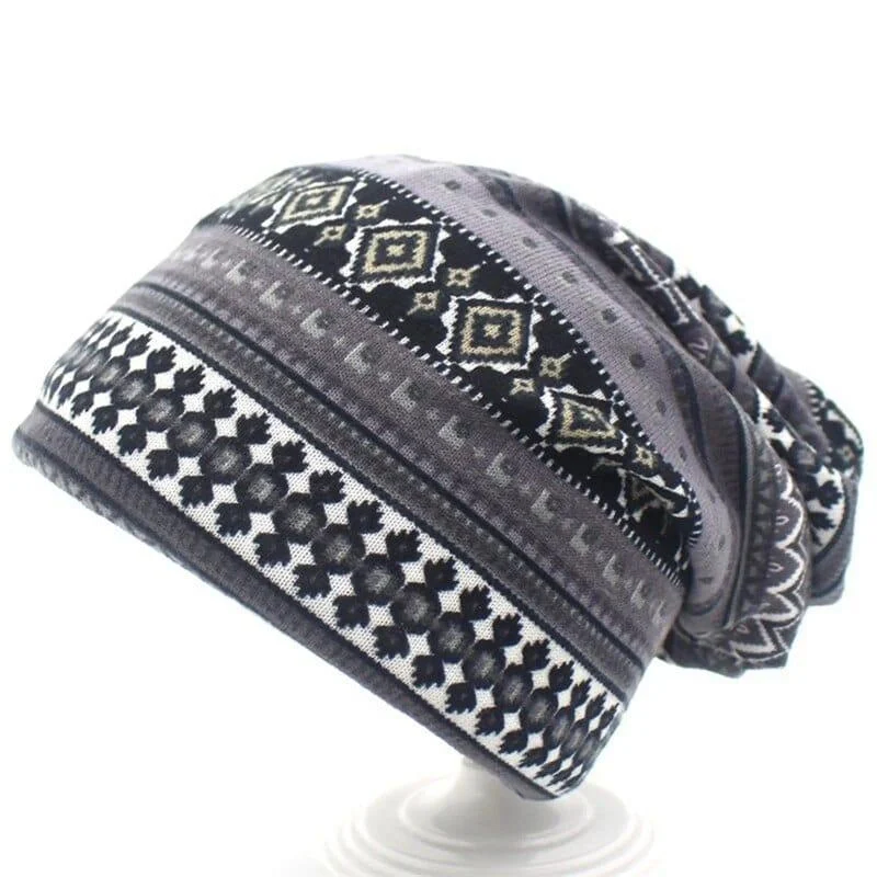 Boho Vintage Beanie Hat - Glova