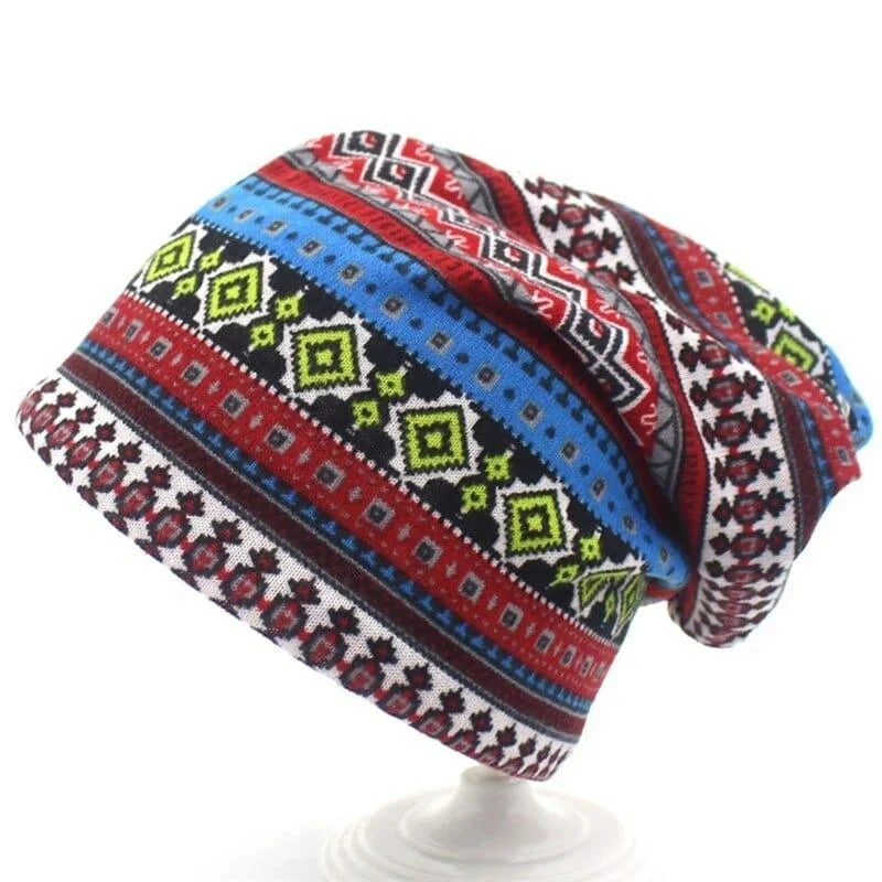 Boho Vintage Beanie Hat - Glova