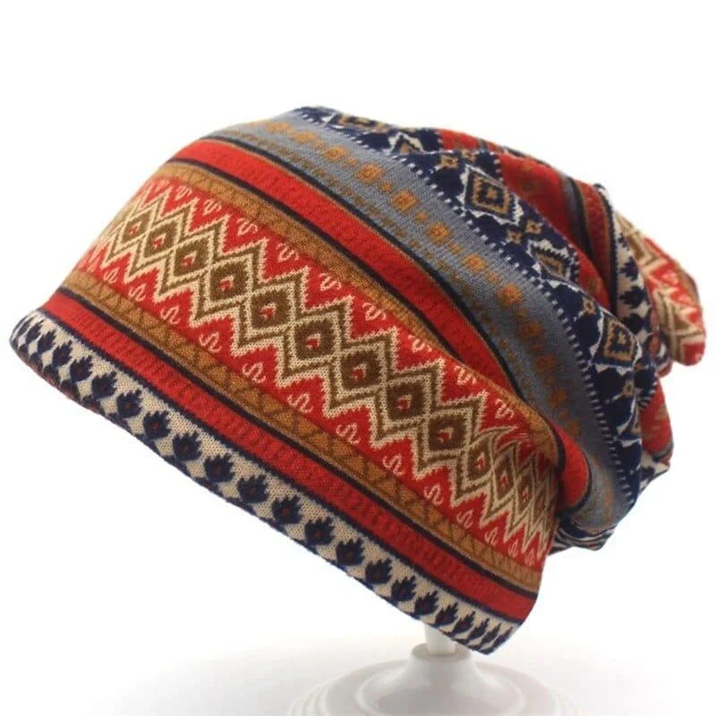 Boho Vintage Beanie Hat - Glova