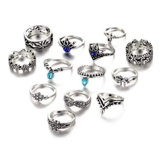 Bondi Ring Set 13 pcs - Glova