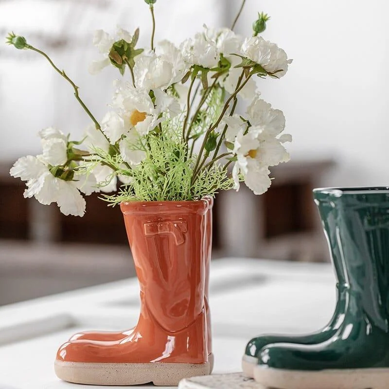 Boots Ceramic Flower Vase - Glova