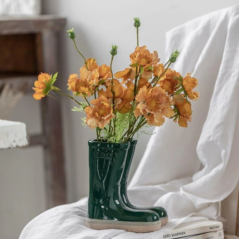 Boots Ceramic Flower Vase - Glova