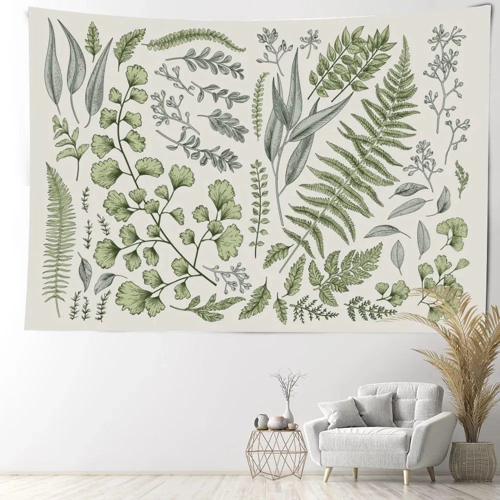 Botanical Print Tapestry - Glova