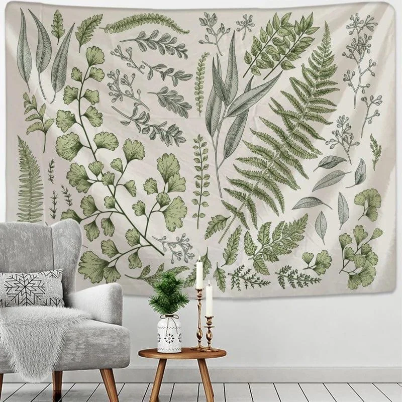 Botanical Print Tapestry - Glova