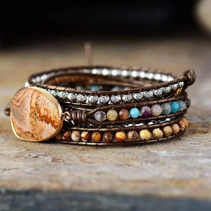 Brown Jasper Bracelet - Glova