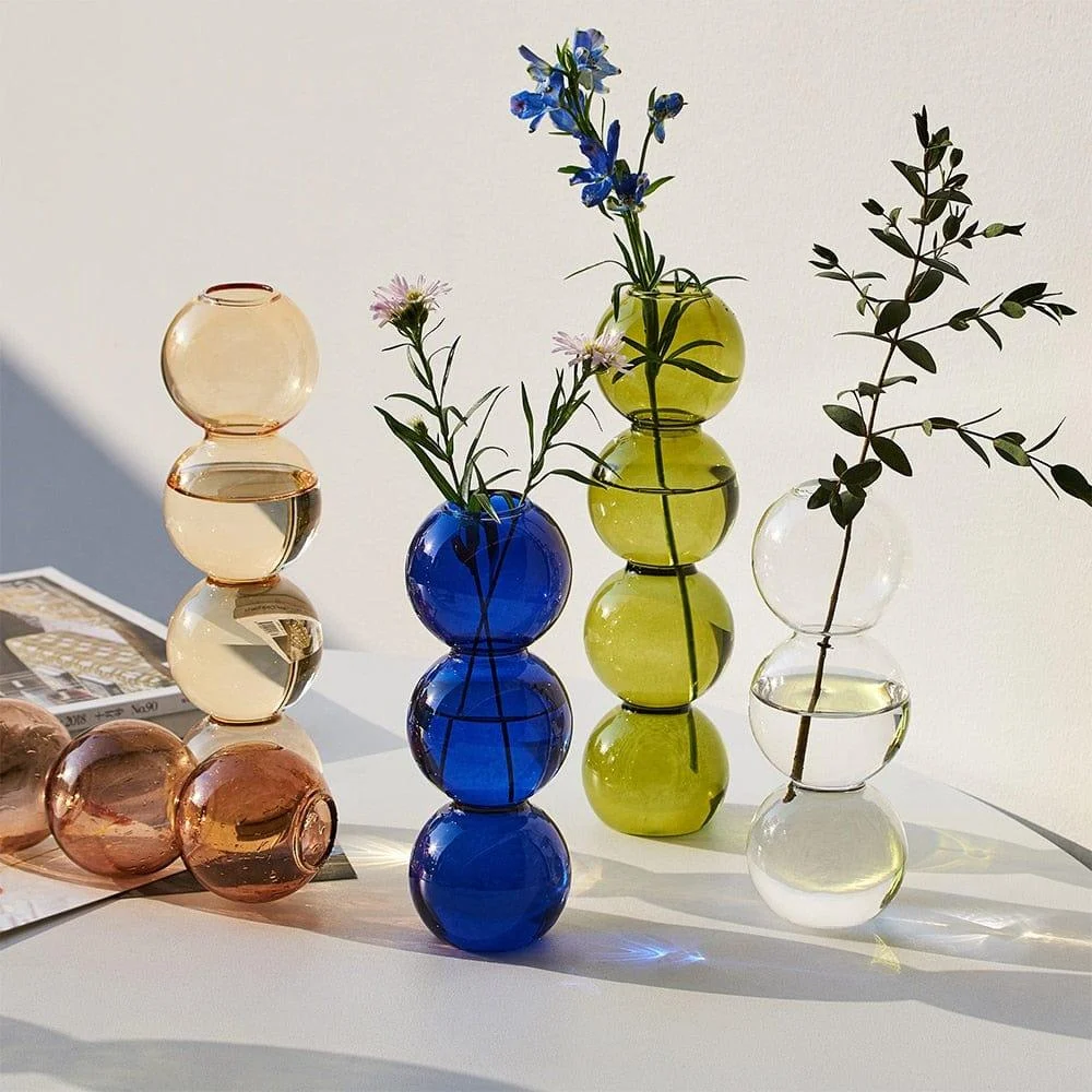 Bubble Glass Vase - Glova