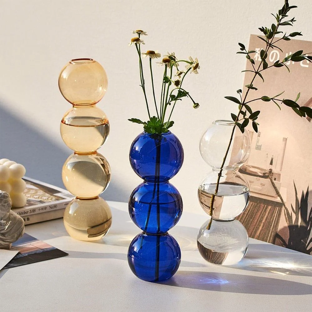 Bubble Glass Vase - Glova