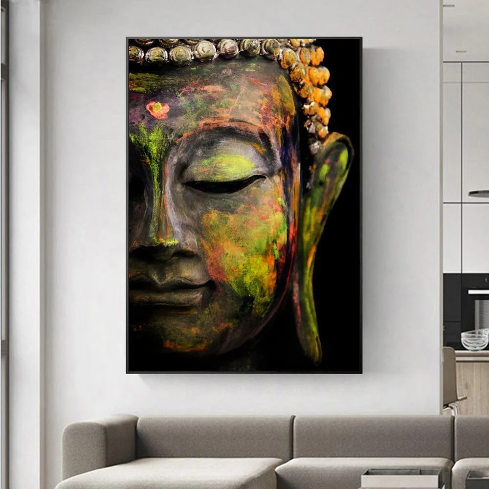 Buddha Face Wall Art - Glova