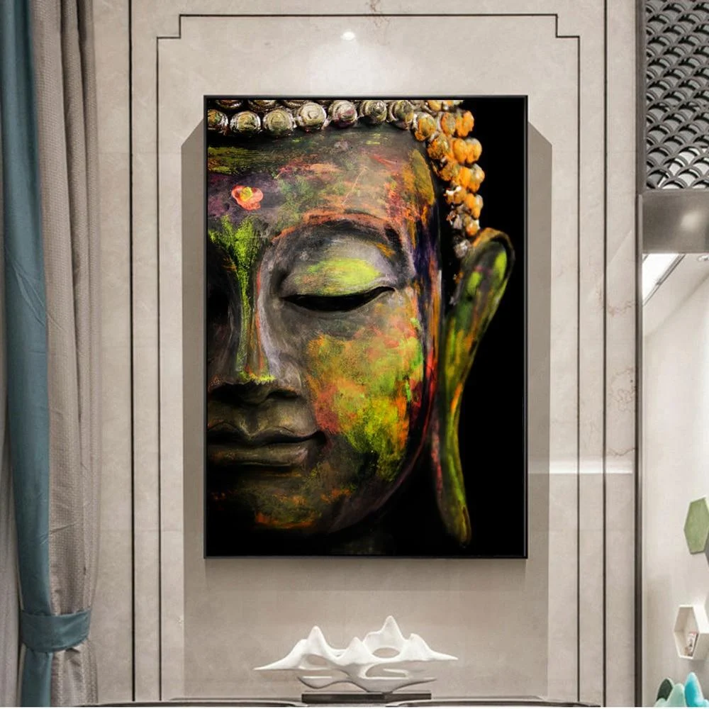 Buddha Face Wall Art - Glova