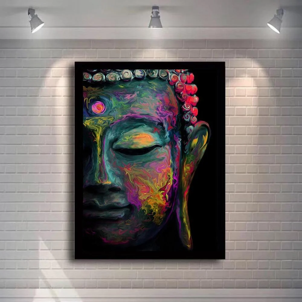 Buddha Face Wall Art - Glova