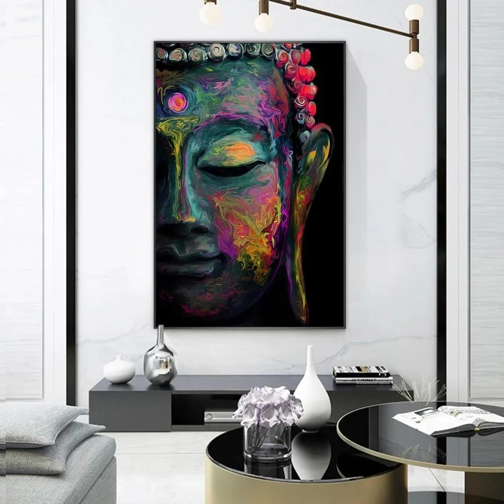 Buddha Face Wall Art - Glova