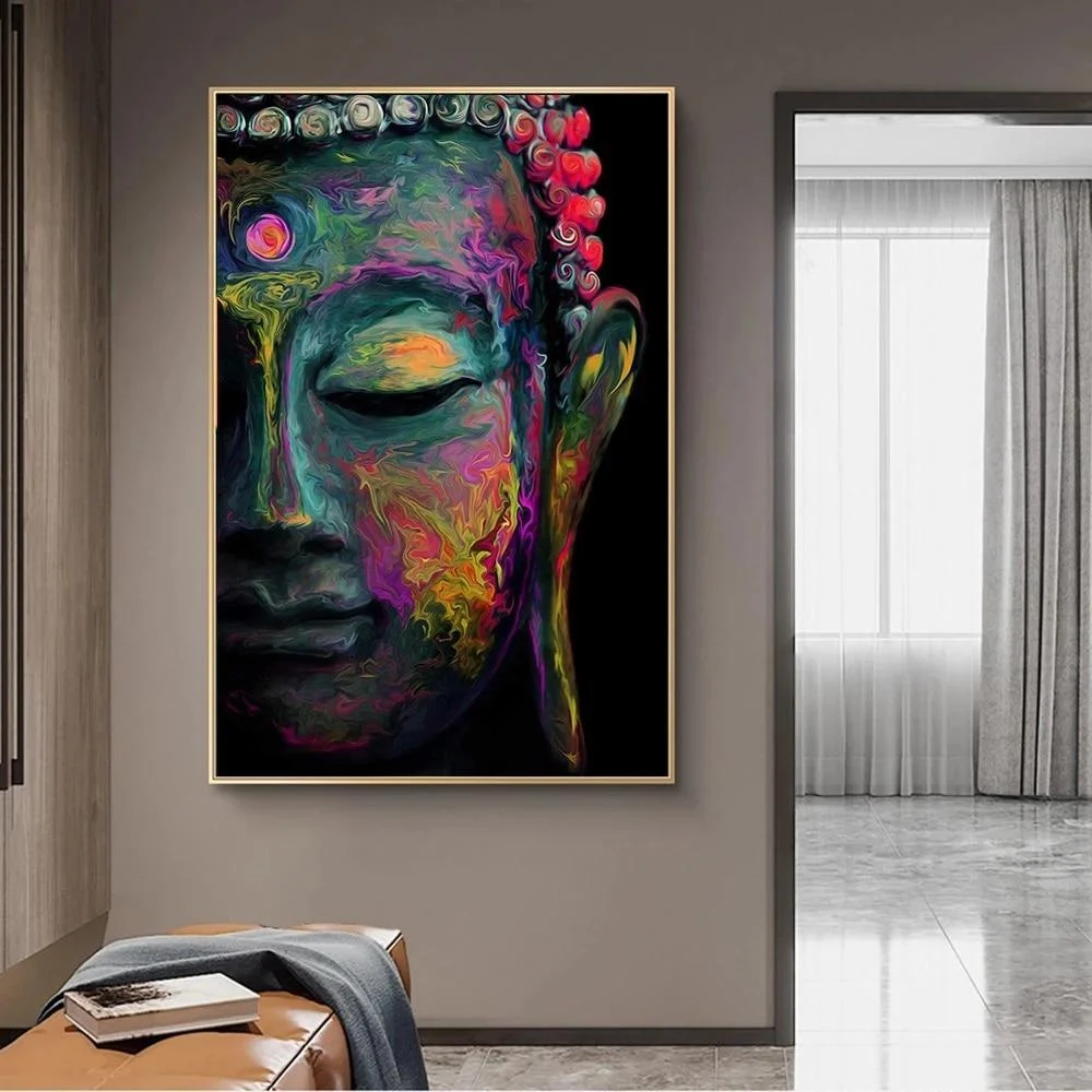 Buddha Face Wall Art - Glova