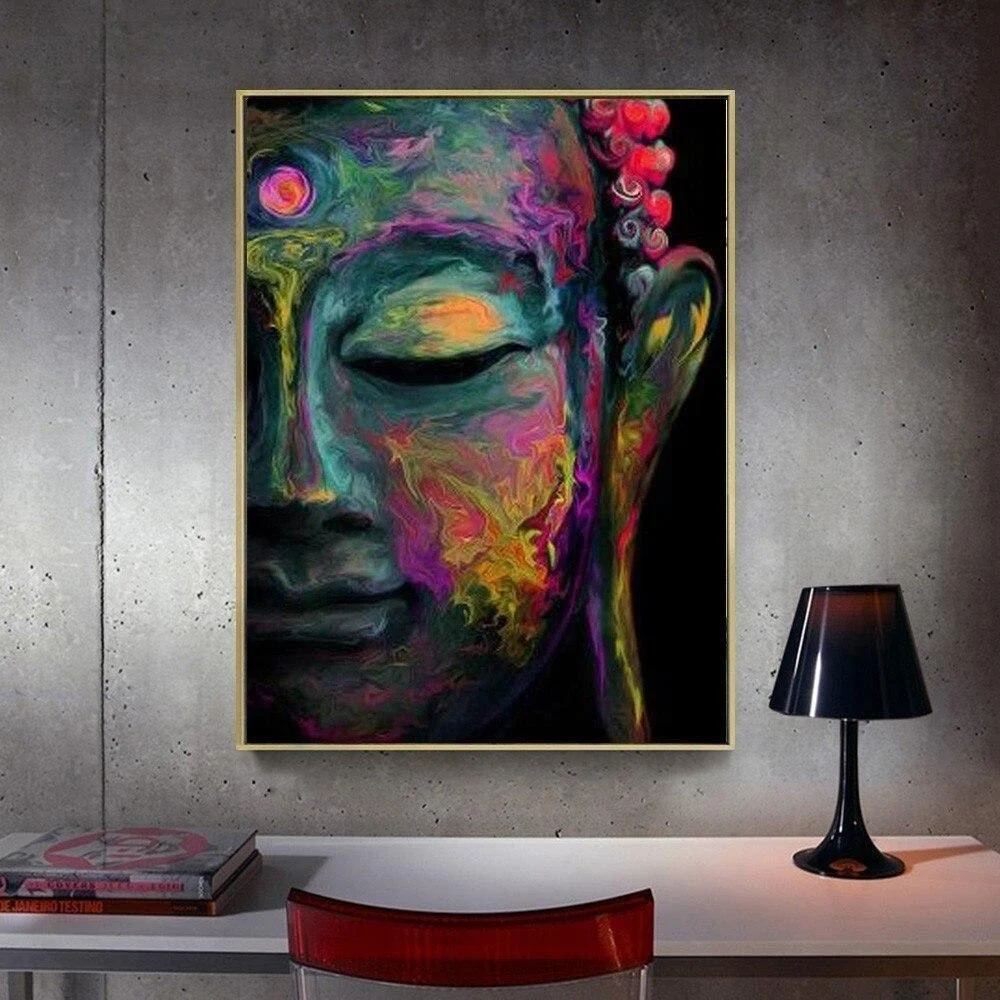 Buddha Face Wall Art - Glova