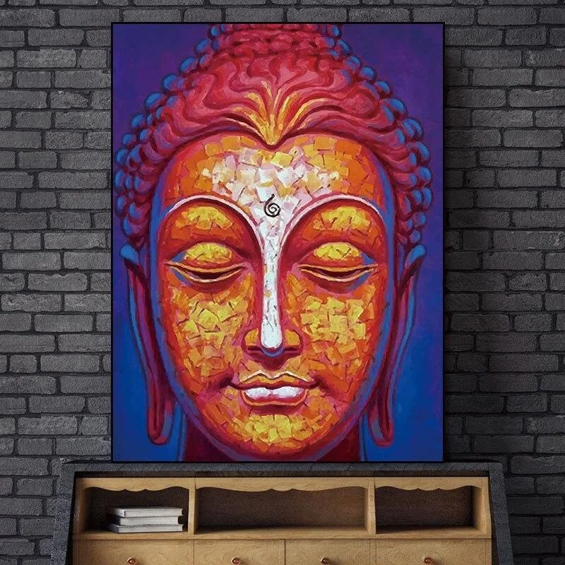 Buddha Face Wall Art - Glova