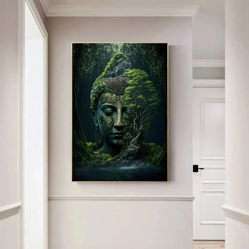 Buddha In Nature Canvas - Glova