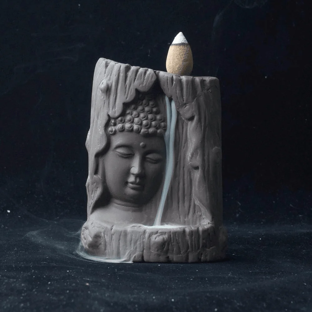 Buddha's Wisdom Smoke Backflow Incense Burner - Glova