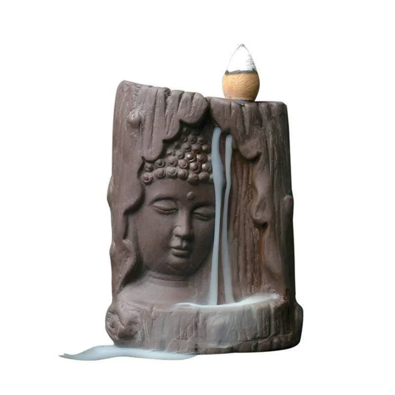 Buddha's Wisdom Smoke Backflow Incense Burner - Glova