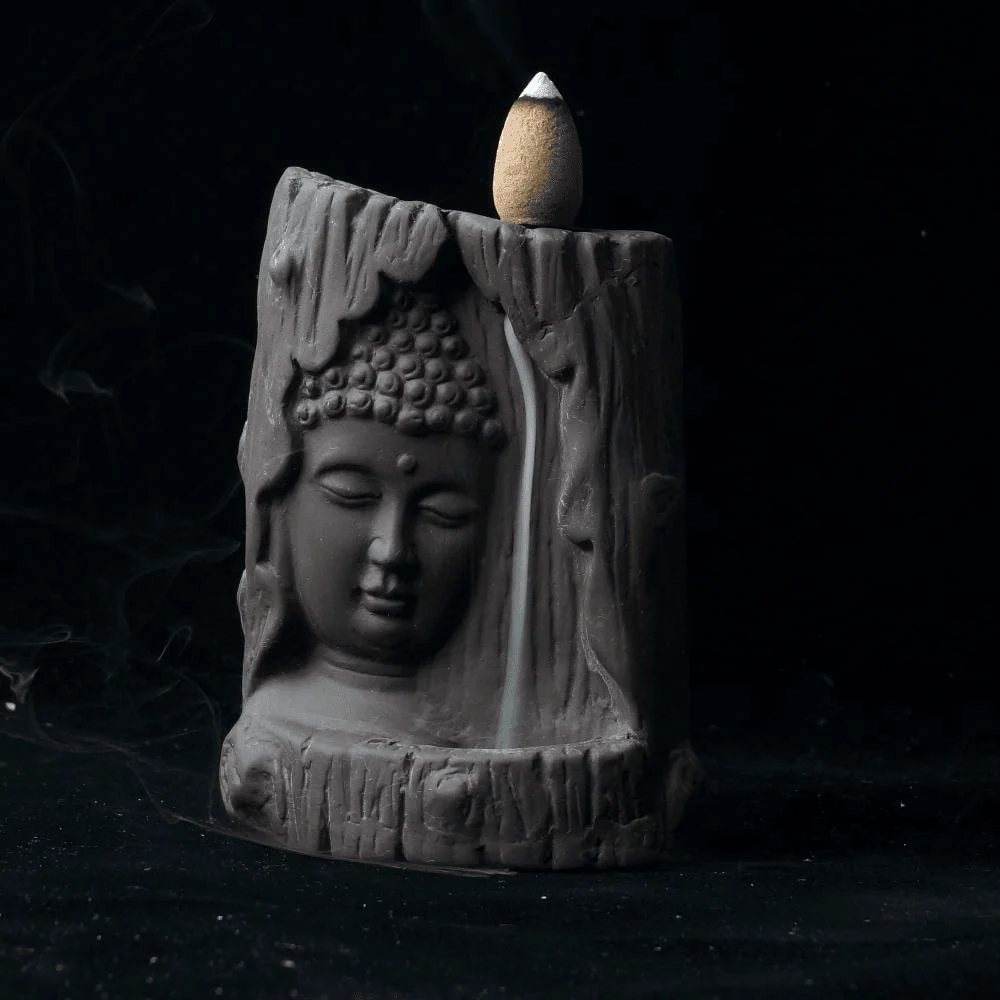 Buddha's Wisdom Smoke Backflow Incense Burner - Glova