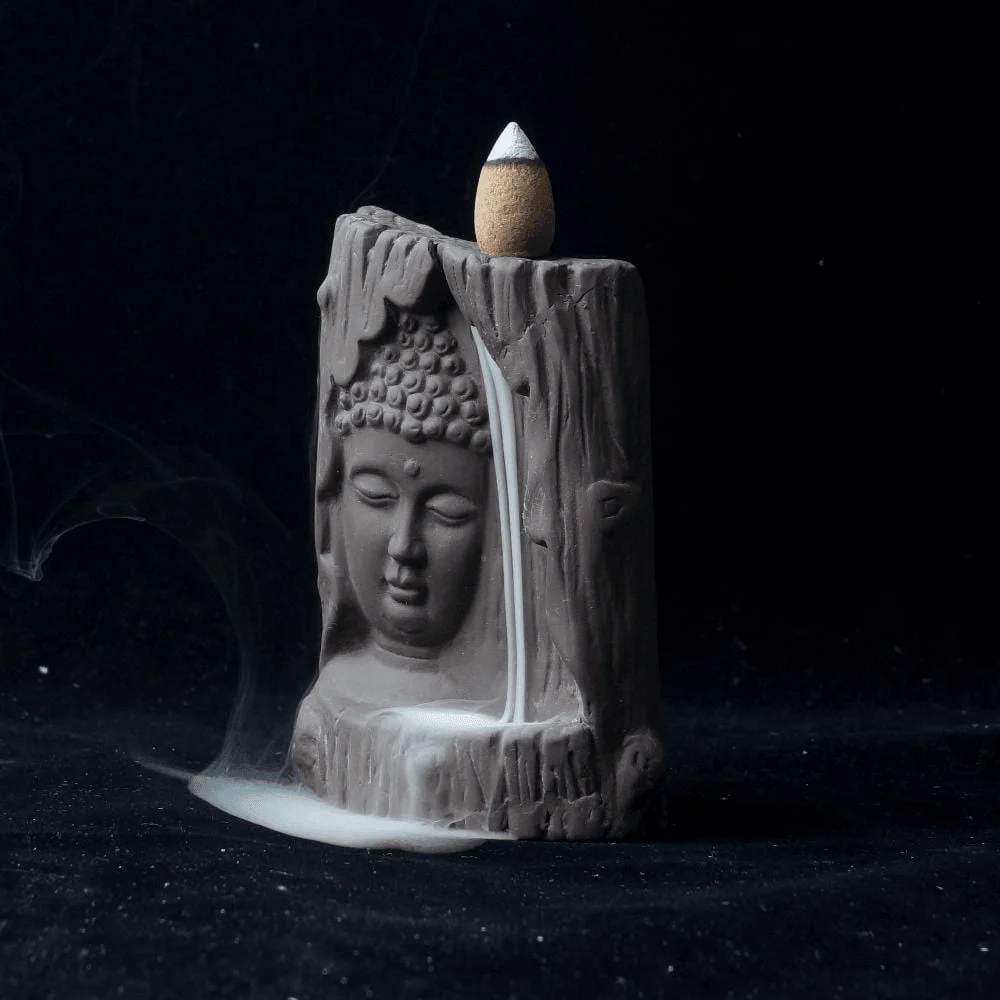 Buddha's Wisdom Smoke Backflow Incense Burner - Glova