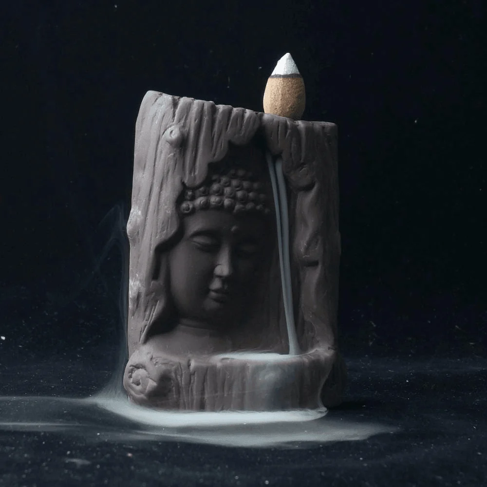 Buddha's Wisdom Smoke Backflow Incense Burner - Glova