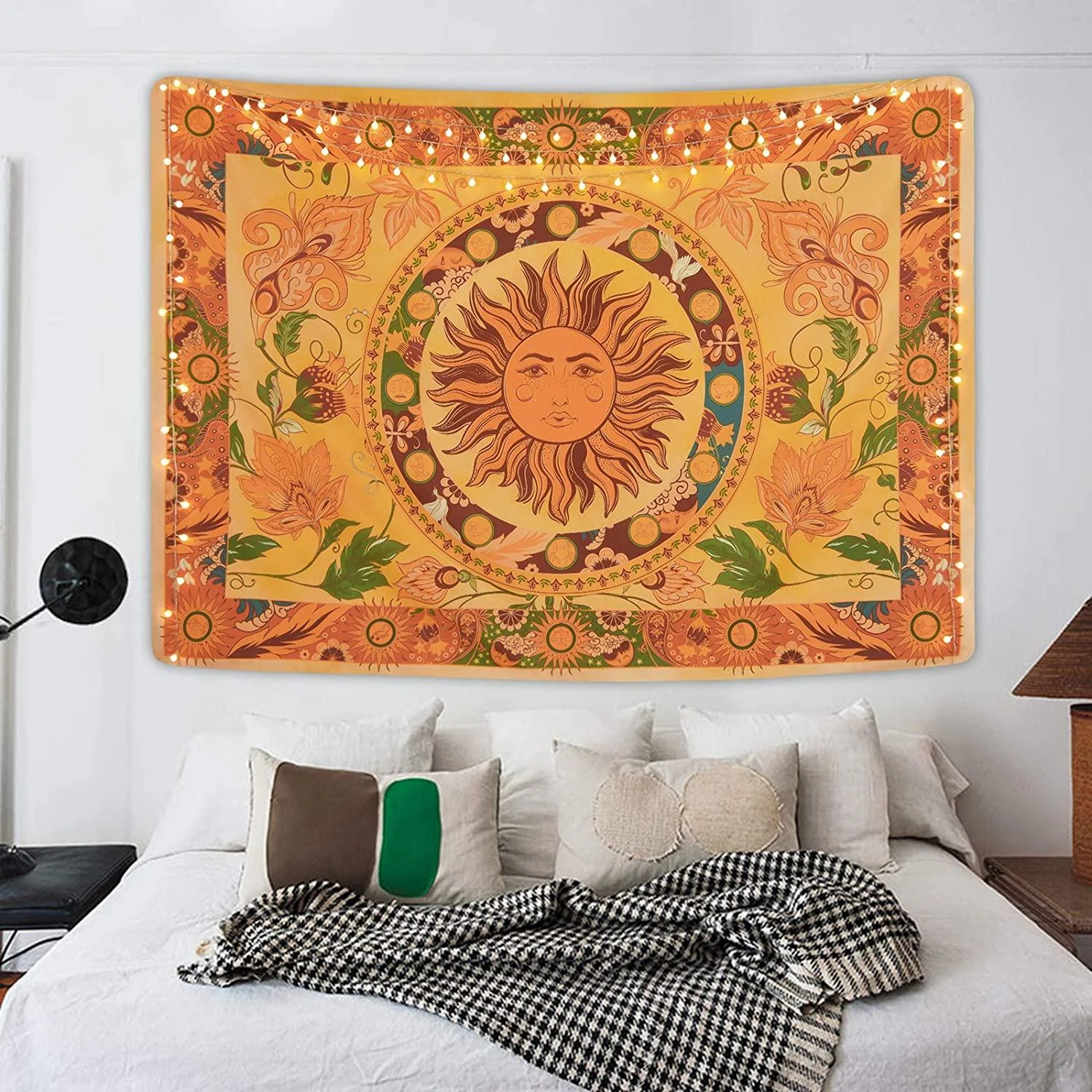 Burning Sun Wall Tapestry - Glova