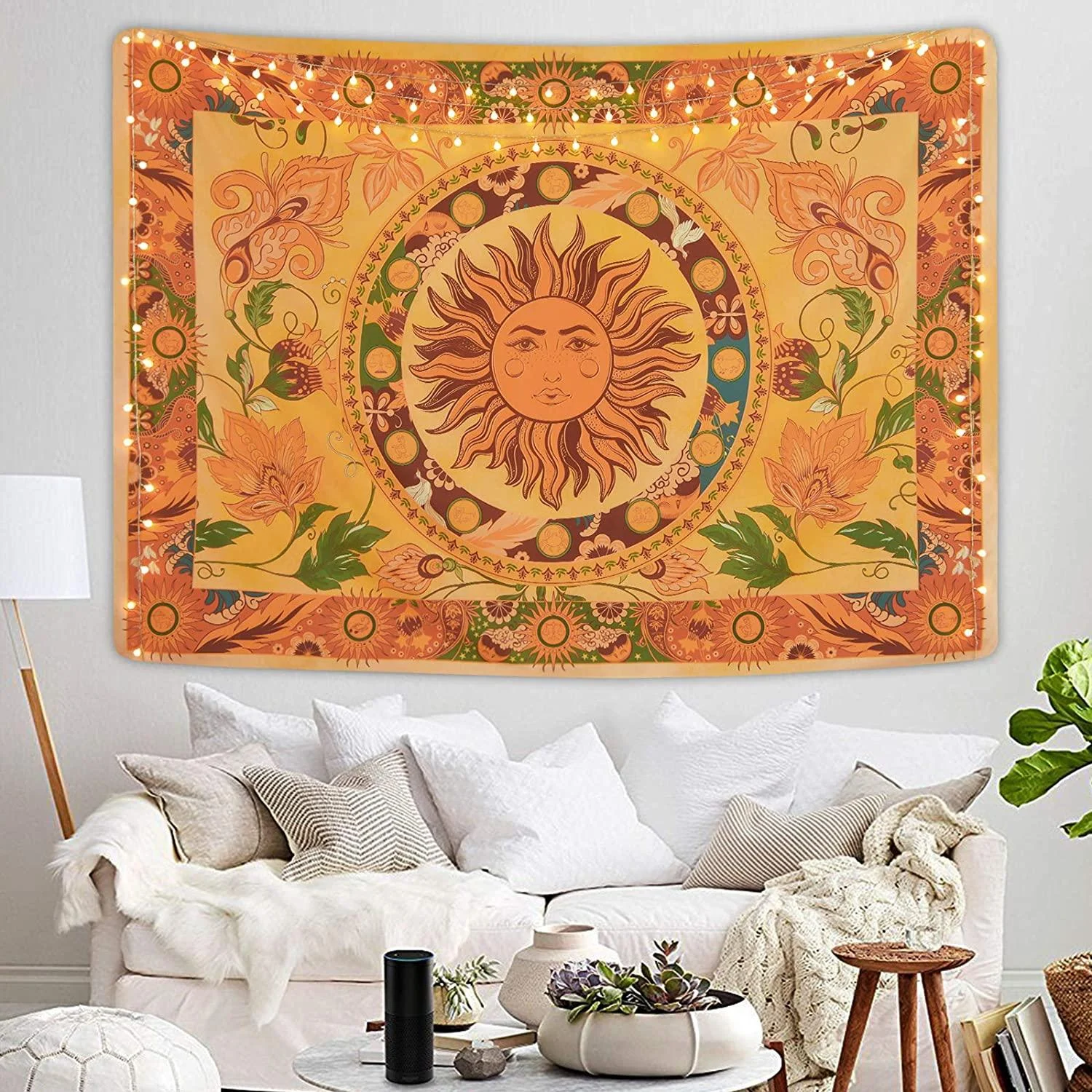 Burning Sun Wall Tapestry - Glova