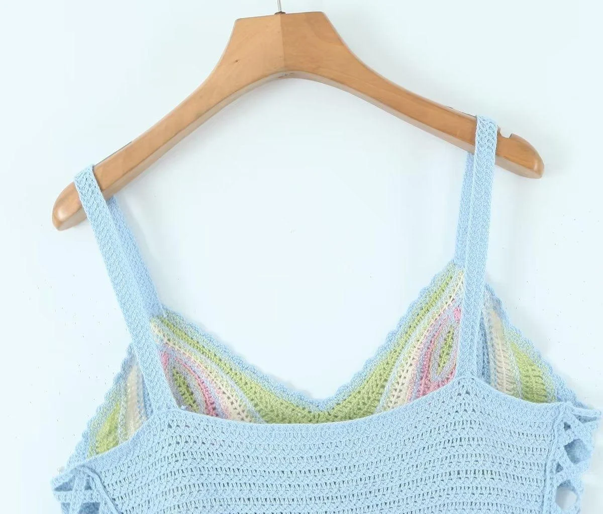 Butterfly Crochet Crop Top - Glova