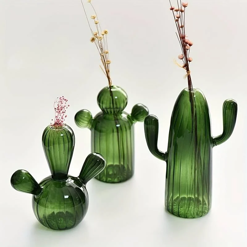 Cactus Glass Vase - Glova