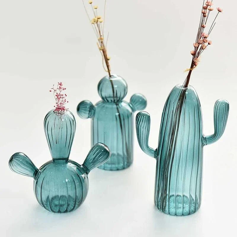 Cactus Glass Vase - Glova