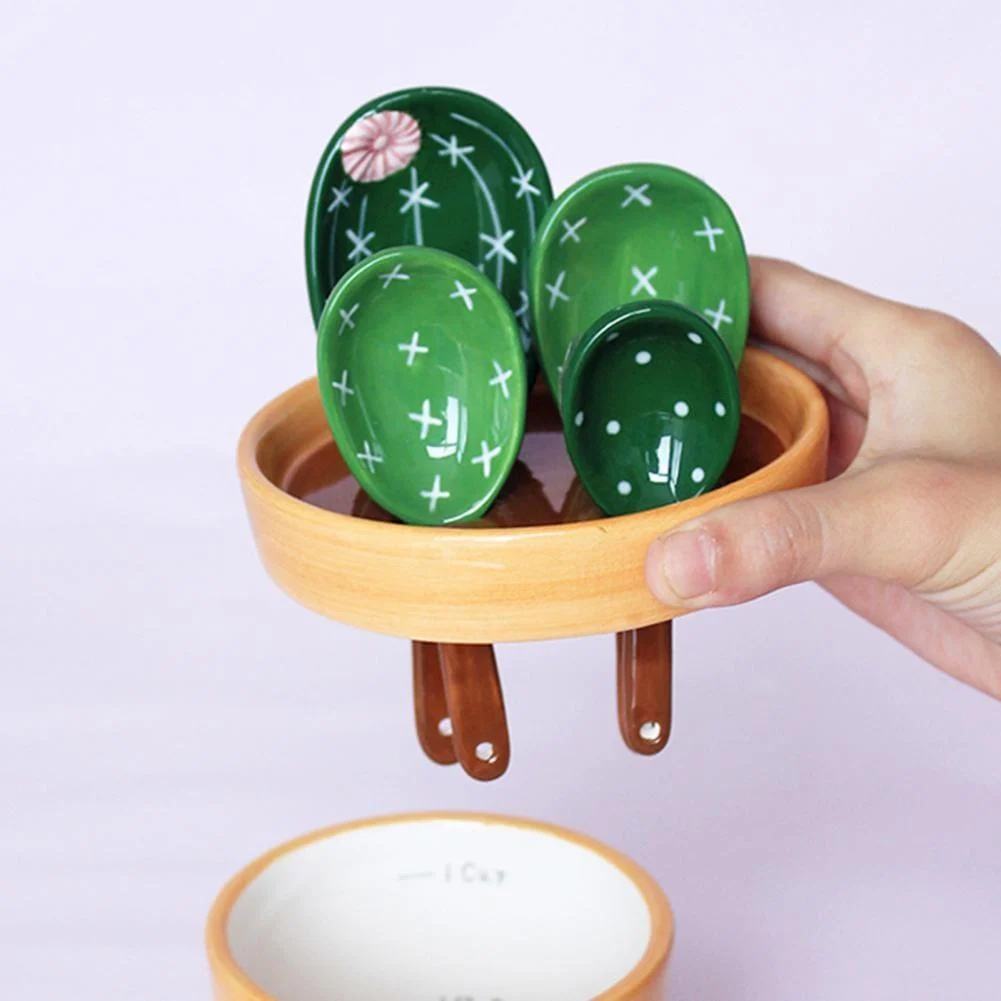 Cactus Measuring Spoon Set - Glova