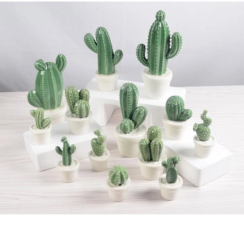 Cactus Pot Decor - Glova