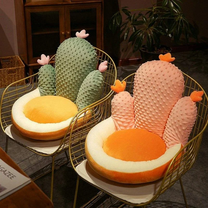 Cactus Shaped Chair Cushion - Glova