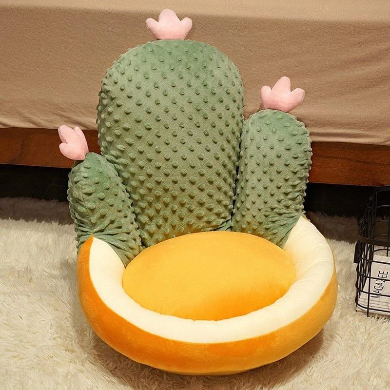 Cactus Shaped Chair Cushion - Glova