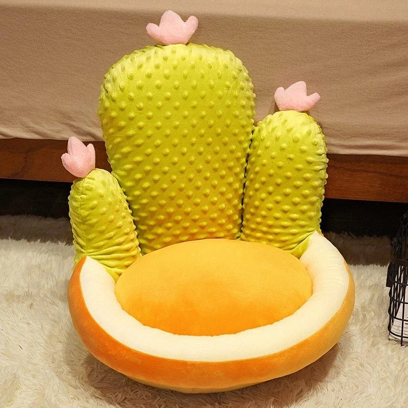 Cactus Shaped Chair Cushion - Glova