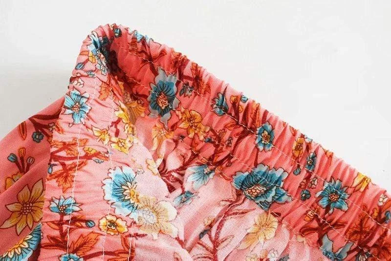 Calista Floral Maxi Skirt - Glova