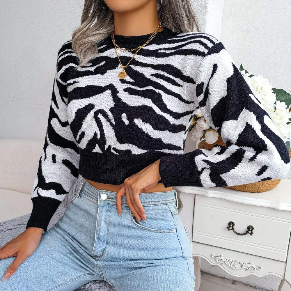 Callisto Cropped Sweater - Glova