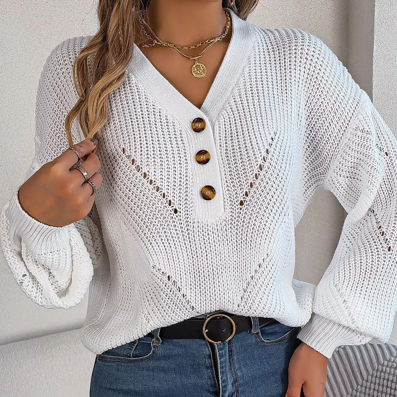 Calydora Knitted Sweater - Glova