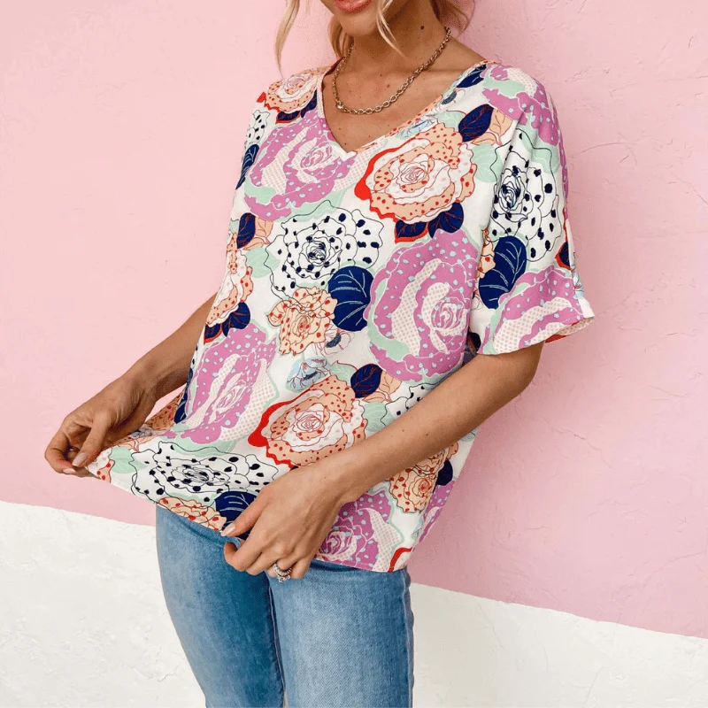 Capri Floral T-shirt - Glova