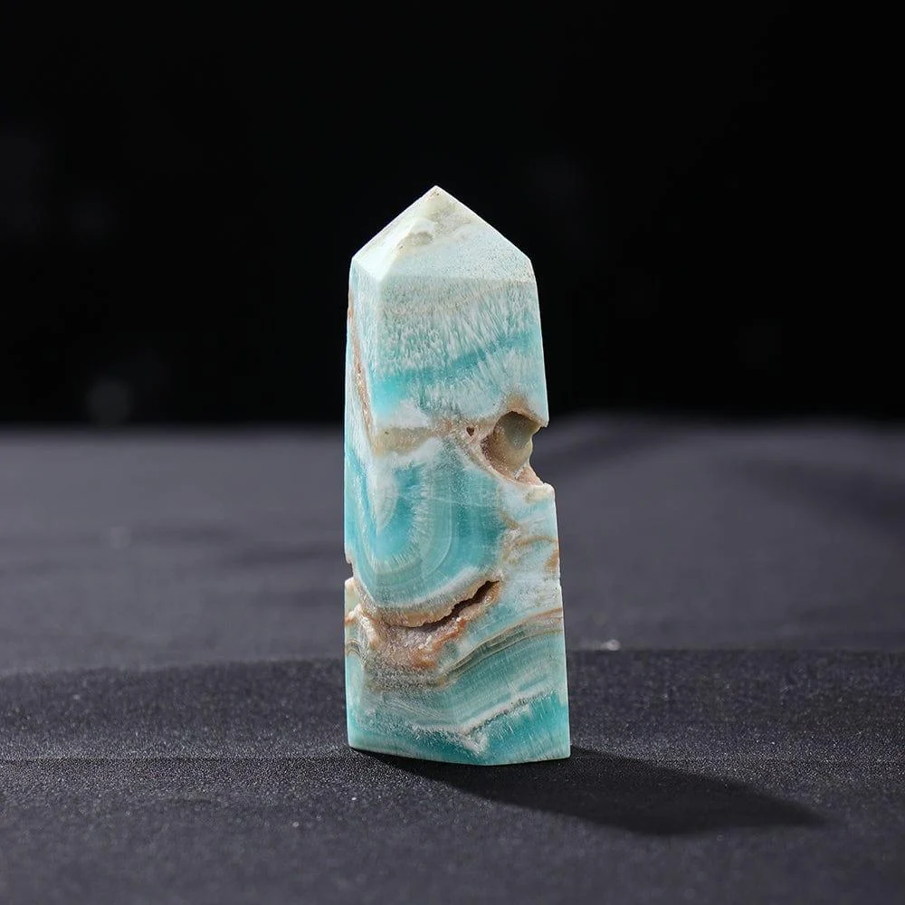 Caribbean Calcite Crystal Point Tower - Glova