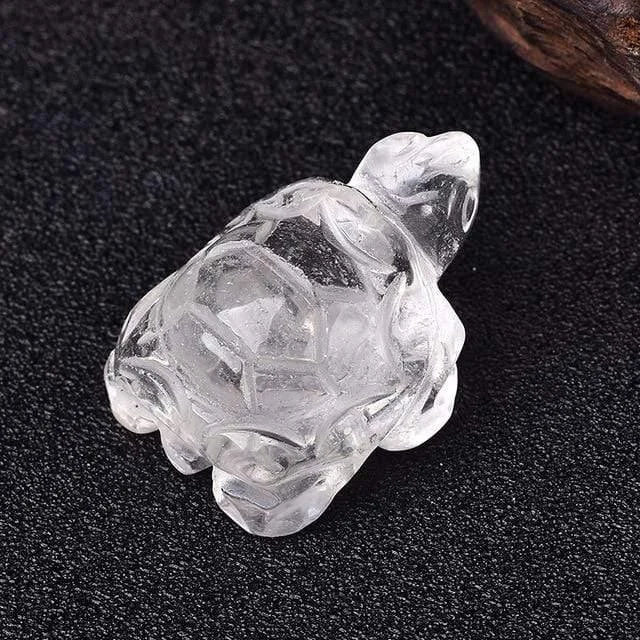 Carved Crystal Tortoise - Glova