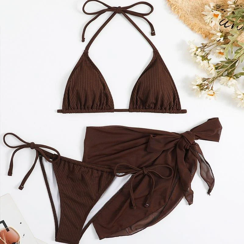 Cassidy Bikini Three Pieces Set - Glova