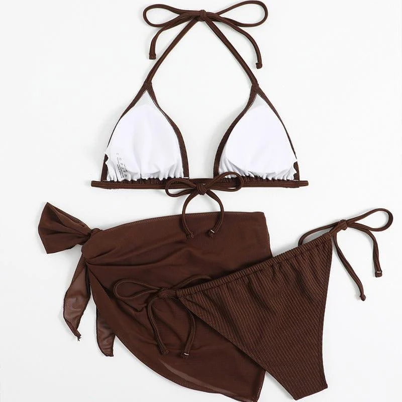 Cassidy Bikini Three Pieces Set - Glova