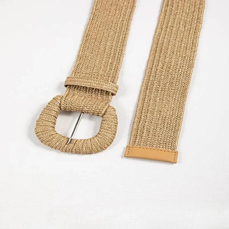 Casual Wide Woven Safari Belts - Glova