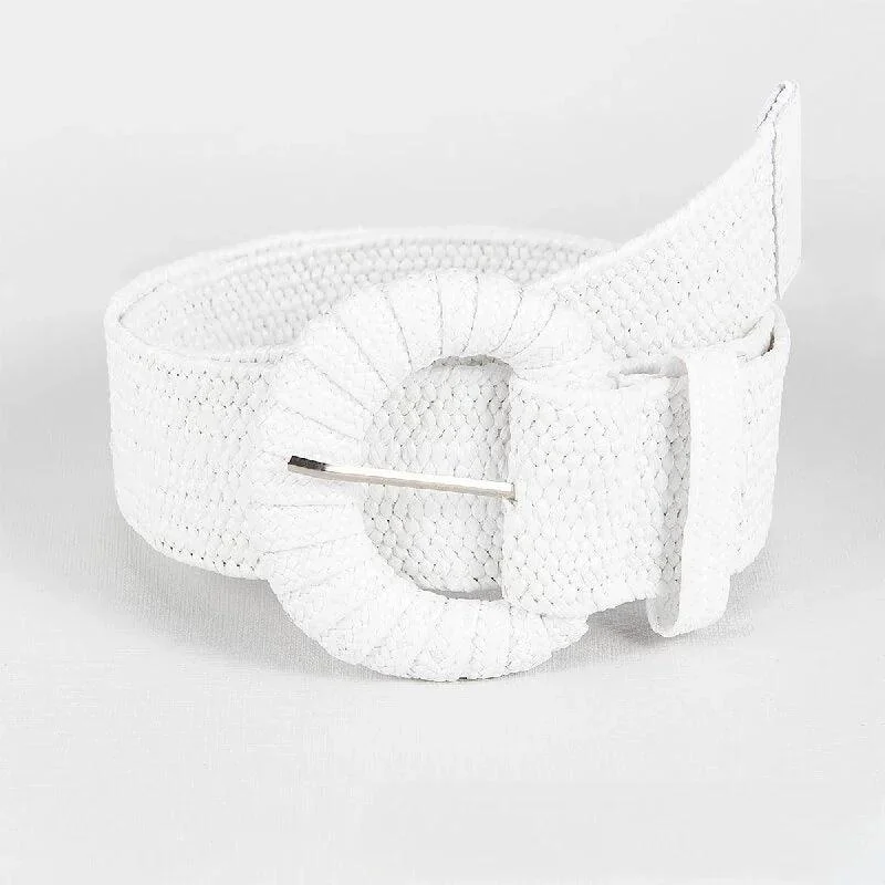 Casual Wide Woven Safari Belts - Glova