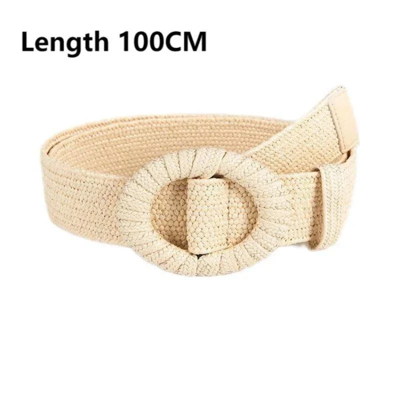 Casual Wide Woven Safari Belts - Glova